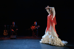 Una de las actuaciones en el Festival Andaluz de Aviñón.