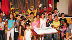 Fiesta infantil en la Agrupación Artística Gallega.