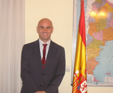 Javier Benosa Lalaguna, cónsul de España en Córdoba.