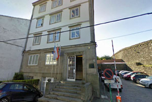 Sede de la Secretaría Xeral da Emigración en Santiago de Compostela.