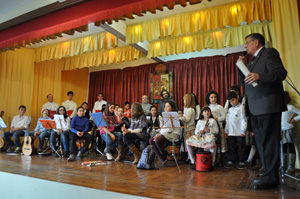 Actuaron los grupos ‘Pringa Pringate’ y la ‘Orquesta Infantil LIO’.