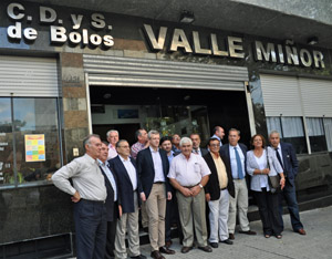 Visita al Valle Miñor de Montevideo.