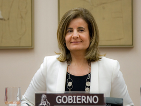 La ministra de Empleo y Seguirdad Social, Fátima Báñez.