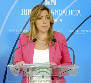 La consejera de la Presidencia e Igualdad, Susana Díaz, en un acto reciente.