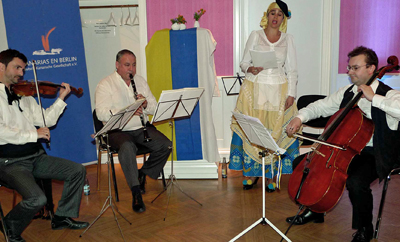 Actuación del grupo ‘Hespérides Ensemble’, formado por músicos canarios afincados en Berlín.