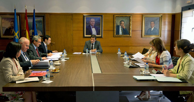 Reunión del Consejo de Gobierno del Principado en la que se aprobó el IV Plan de Emigración.