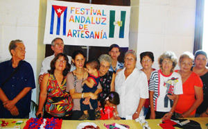 Participantes en el Festival Andaluz de Artesanías 2013.
