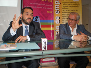 Santos Gastón Juan y Juan Castellanos presentaron el 8º Congreso de Jóvenes Descendientes de Españoles en Argentina.