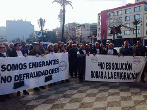Imagen de la manifestación del pasado 21 de enero en Cádiz.