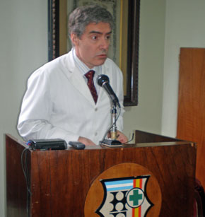 Roberto Pol tuvo a su cargo hasta diciembre del año pasado la dirección médica del Hospital Español.