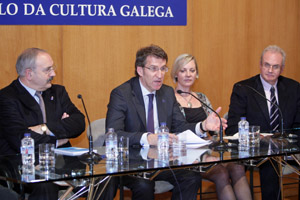 Feijóo clausuró el seminario internacional sobre Fray Rosendo Salvado.