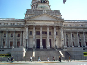 Sede del Congreso de Diputados de Argentina, en el que el proyecto fue aprobado por amplia mayoría.