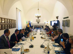 Una imagen del encuentro empresarial ‘Chile, un socio a largo plazo’.