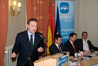 Intervención de Alfredo Prada en el 4º Congreso del PP en Bélgica.