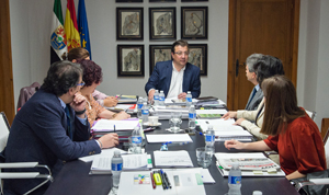 Consejo de Gobierno de la Junta Extremadura del martes 26 abril.