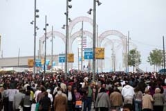 La Feria congregó a cientos de miles de personas.