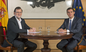 Mariano Rajoy y Albert Rivera se entrevistaron de nuevo el pasado 10 de agosto.