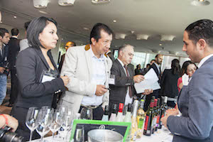 Degustación de los vinos de Castilla y León en México.