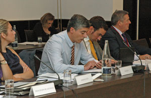 Ildefonso de la Campa acudió al V Pleno del V Mandato del CGCEE en representación de la Comunidad de Galicia.