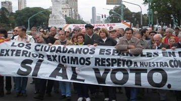 Manifestación del pasado 15 de mayo en Buenos Aires.