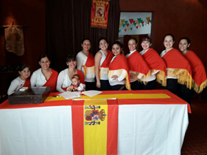 El evento fue apoyado por la directiva de la entidad y por el Viceconsulado Honorario de España en la ciudad.