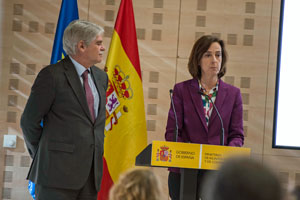 En el acto también intervino la directora general de Españoles en el Exterior y de Asuntos Consulares y Migratorios, Mª Victoria González-Bueno.