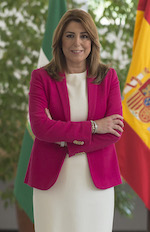 Susana Díaz Pacheco, presidenta de la Junta de Andalucía.