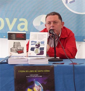 El coordinador del libro, X. Amancio Liñares.