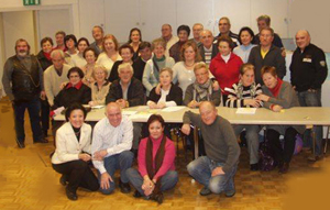 Los miembros de la Asociación de Mayores de Berna.