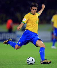 Kaká jugó el Mundial con molestias.