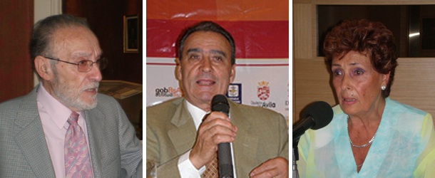 Francisco Lores, Pedro Bello y María Teresa Michelón, tres de los firmantes del comunicado.