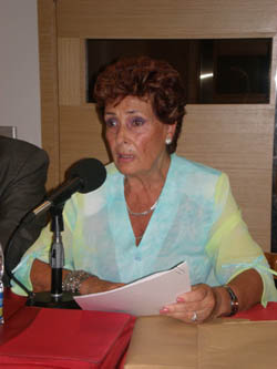 La presidenta del CRE de Buenos Aires, María Teresa Michelón.