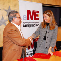 Victoria Cristóbal y Ángel Llorente mantienen una estrecha colaboración desde hace cerca de tres años.