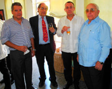 Rafael Garbajosa, Pablo Barrios, José Luis Martín-Yagüe y Antonio Fidalgo.