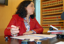 La diputada Belén do Campo presentó las iniciativas del PP.