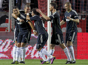 Cristiano Ronaldo marcó cuatro goles al Sevilla.