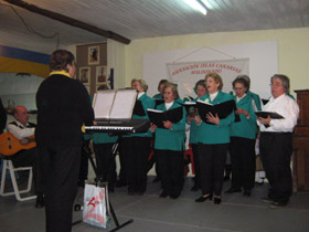 El Coro de la Alegría de la ciudad de San Carlos.