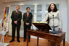 Toma de posesión de Belén do Campo como nueva delegada de la Xunta en A Coruña.
