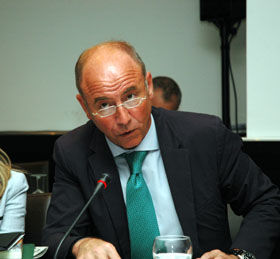 El secretario xeral de Emigración de la Xunta de Galicia, Santiago Camba.