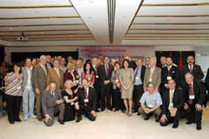 Foto de familia de los miembros del CGCEE en el último pleno del quinto mandato celebrado en Madrid el pasado mes de septiembre.