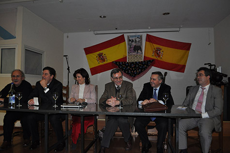 Reunión con los representantes de las entidades españolas en Lausana.