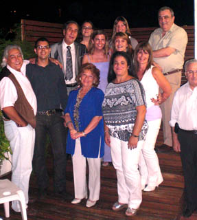 Su presidente, Francisco Puebla, y toda la directiva, se reunieron con Victoria Cristóbal en su última visita a Argentina.
