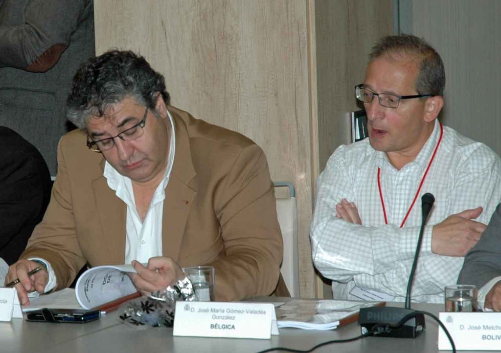 Marco Antonio de Lera García y José María Gómez-Valadés.