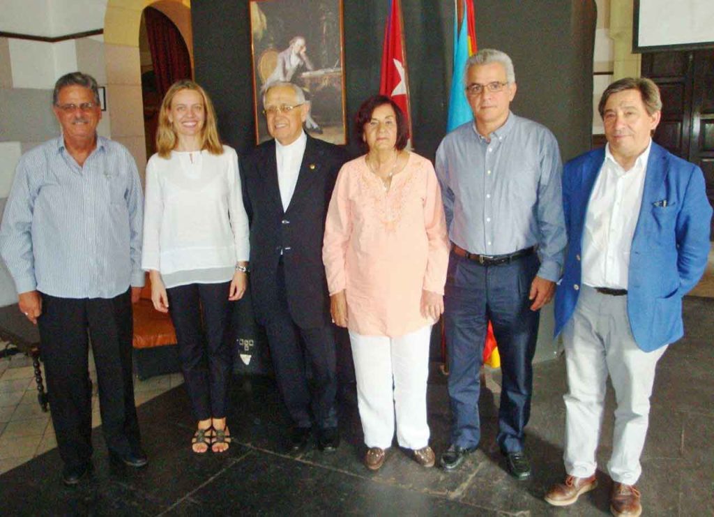 José Rubiera, Nuria Reigosa, Manuel Uña, María Antonia Rabanillo, René González Barrios y Juan Andrés Blanco.