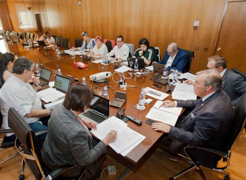 Reunión de la Comisión de Derechos Civiles y Participación del CGCEE.
