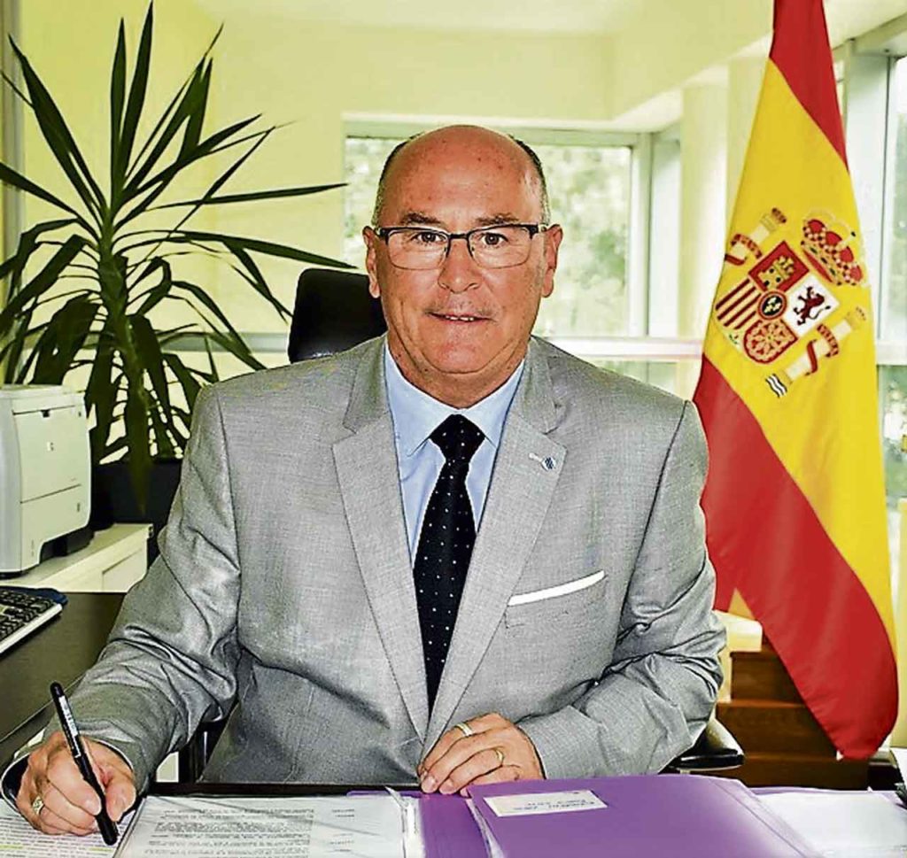 El consejero de Trabajo en Uruguay, Vicente Pecino.