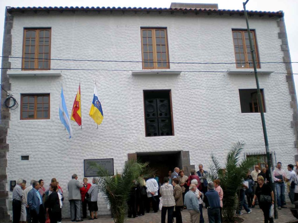 Fachada de la Asociación Canaria Zona Norte.