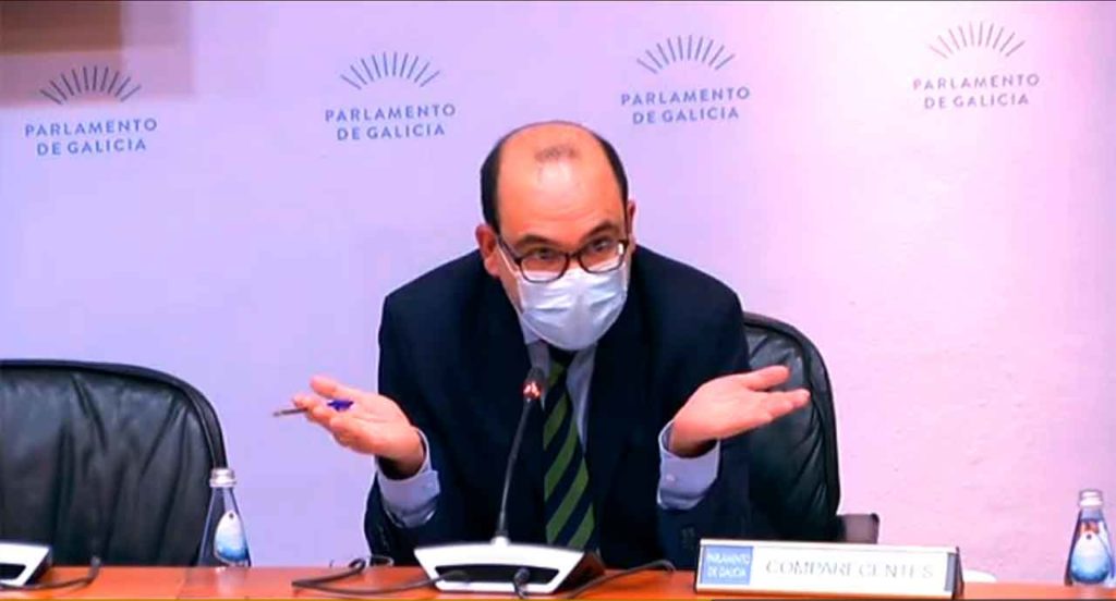 Intervención del secretario xeral da Presidencia, Álvaro Pérez López.