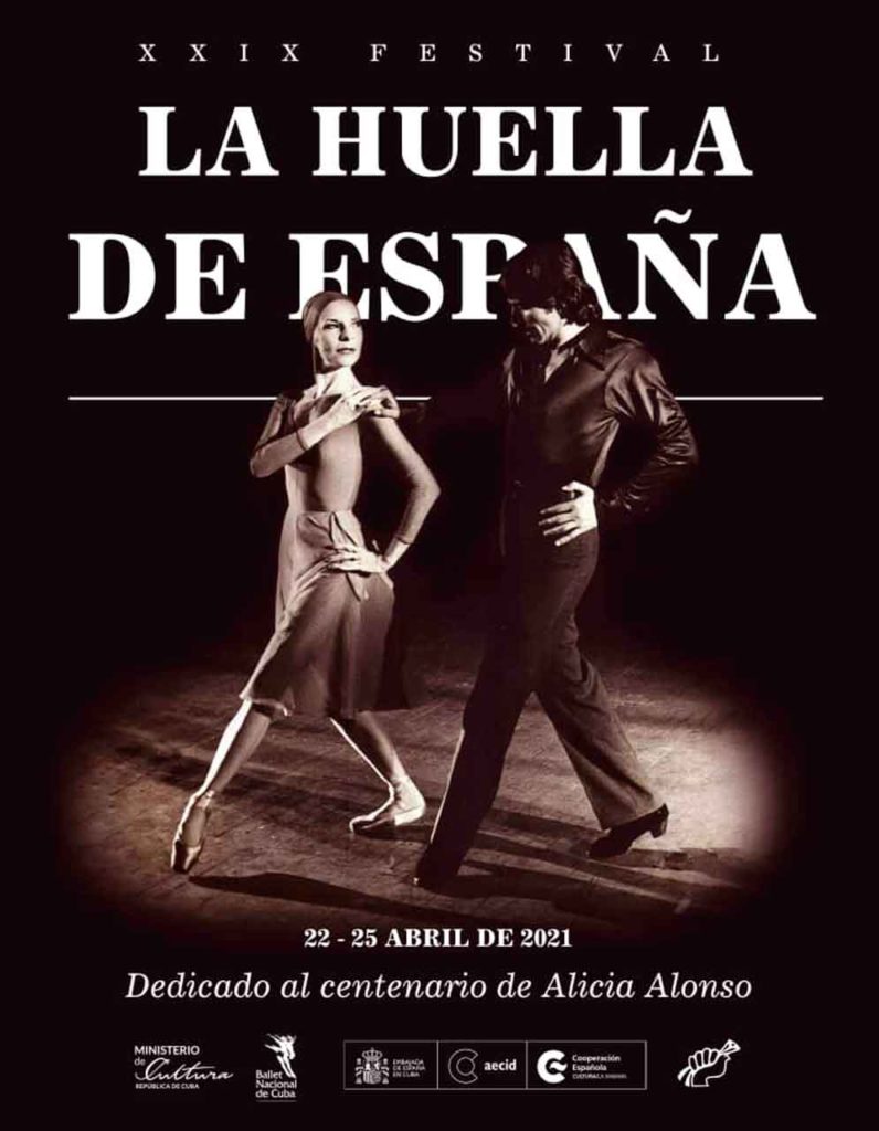 Cartel del Festival La Huella de España.