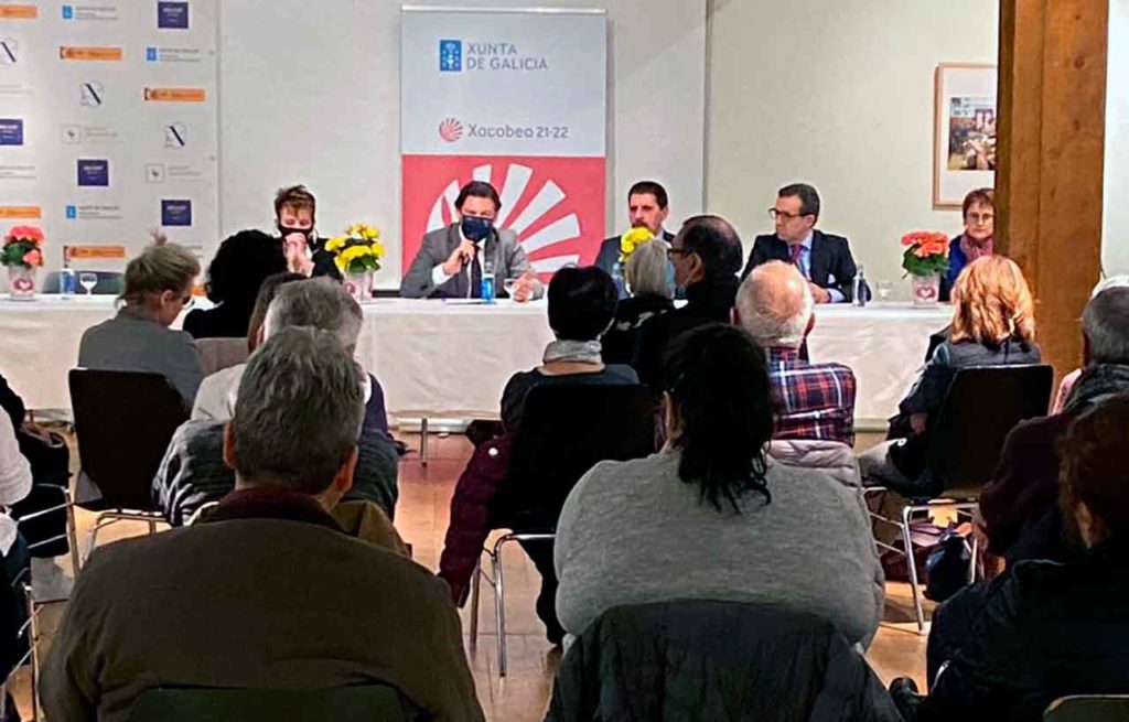 Rodríguez Miranda durante la clausura.